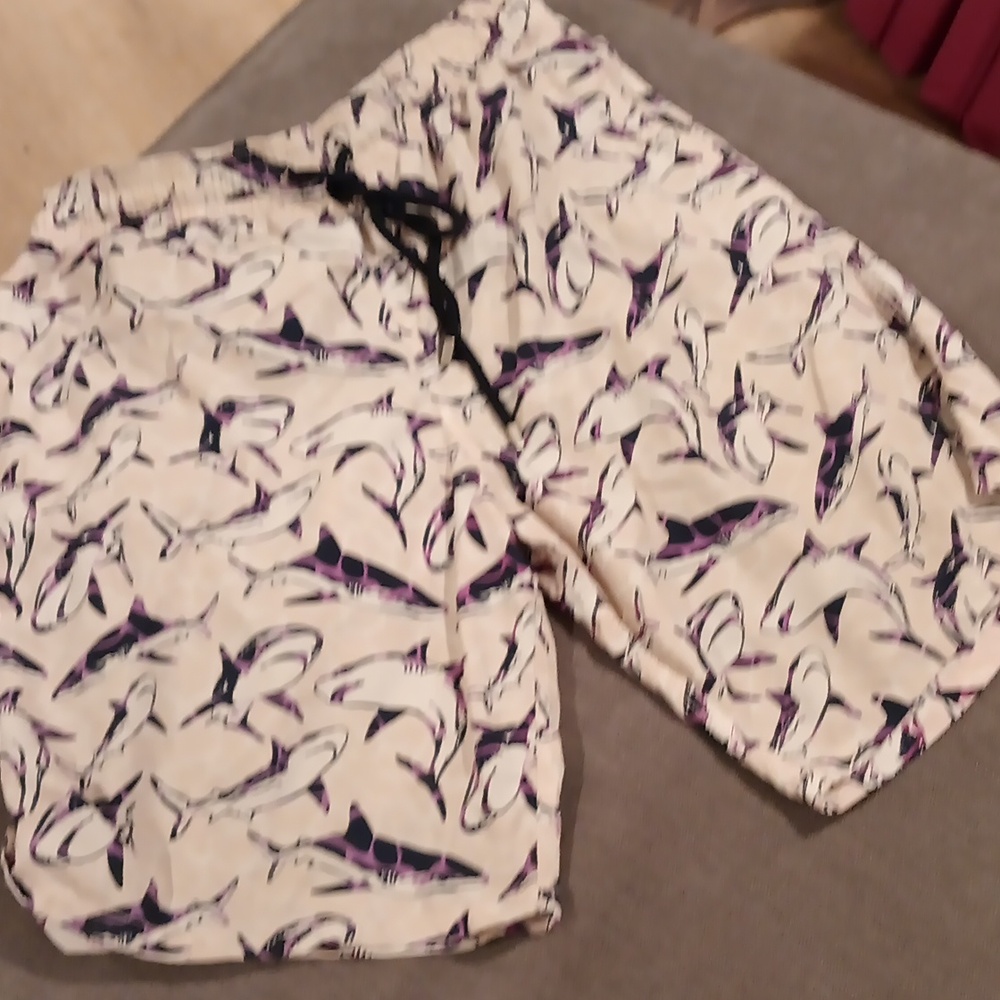 men's Vilebrequin bathing suit xl long shark trunks